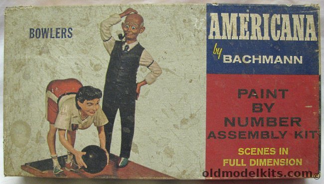Bachmann Bowlers Americana, 6001-198 plastic model kit